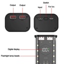 4* 21700 Battery Holder USB DIY Power Bank Box 22.5W Fast Charging Housing Battery Case Quick Charge Solderless Mobile Power bank Kit (battery not included)