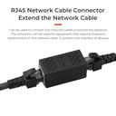 RJ45 8P8C Coupler Plug Adapter Network LAN Cable Extender Connector