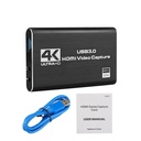 4K Video Capture Card 1080P 60fps HD Camera Recording Box HDMI to USB 3.0 PC Live Streaming Grabber Recorder