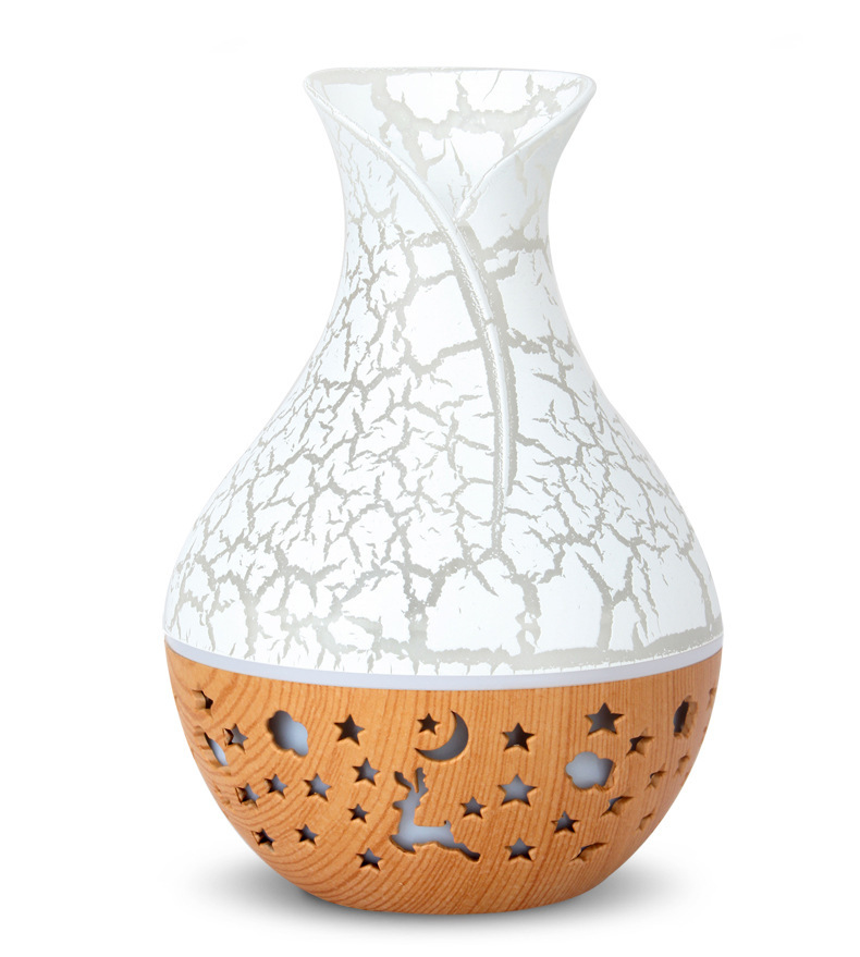 7-color LED light 150ml new vase air humidifier