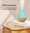 7-color LED light 150ml new vase air humidifier