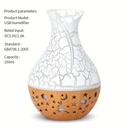 7-color LED light 150ml new vase air humidifier