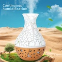 7-color LED light 150ml new vase air humidifier