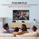 DisplayPort 8K DP1.4 Bi-directional Switcher Splitter 8K@30Hz 4K@120Hz with remote control