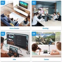DisplayPort 8K DP1.4 Bi-directional Switcher Splitter 8K@30Hz 4K@120Hz with remote control