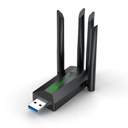 1200Mbps WiFi USB Adapter Dual Band 2.4G/5Ghz Wi-Fi Dongle 802.11AC Powerful Antenna Wireless Receiver