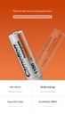 Camelion 1.2V No. 7 AAA NiMH rechargeable battery 1100 mAh