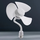 Small Socket E27 Screw-in Ceiling Fan 5.5 Inch Mini Ceiling Fan with E27 socket holder