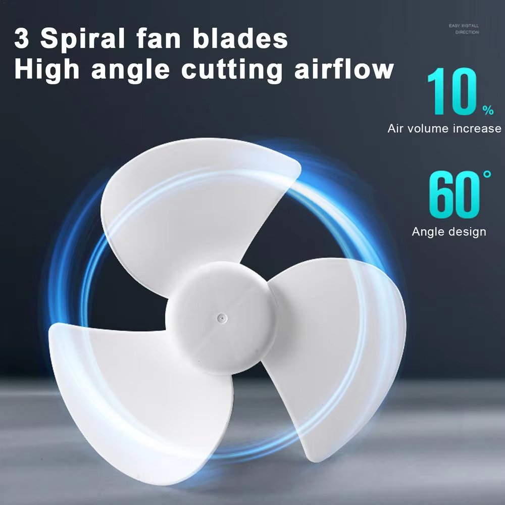 Small Socket E27 Screw-in Ceiling Fan 5.5 Inch Mini Ceiling Fan with E27 socket holder