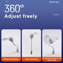Small Socket E27 Screw-in Ceiling Fan 5.5 Inch Mini Ceiling Fan with E27 socket holder