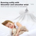 Small Socket E27 Screw-in Ceiling Fan 5.5 Inch Mini Ceiling Fan with E27 socket holder