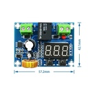 XH-M609 Low Voltage Disconnect Switch Cut Off 12V 24V 36V Digital LED Display Over-Discharge Protect for 12-36V Lithium Battery