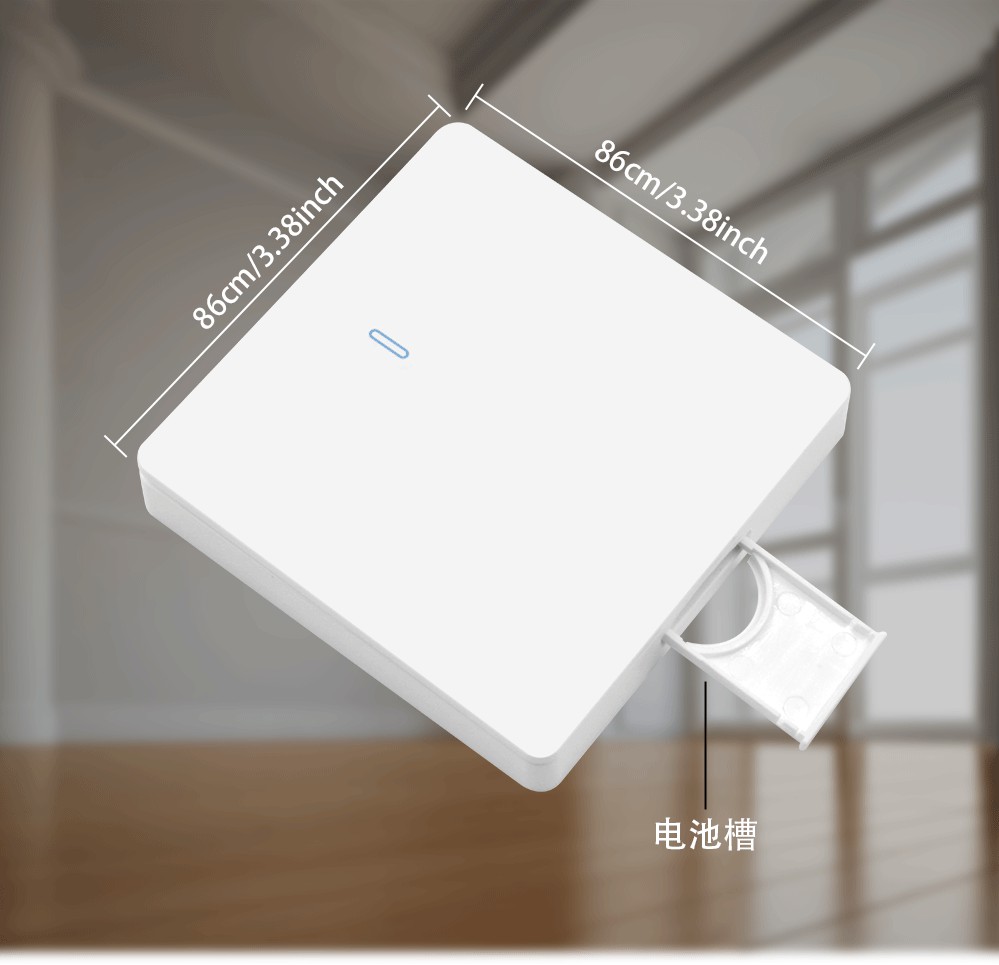 433Mhz Smart Light Switch Push Button Switch Universal Wireless Remote Control AC90~250V 10A 1CH Relay controller