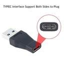 USB 3.0 Type A Male to USB 3.0 Type C Female Connector Converter Adapter