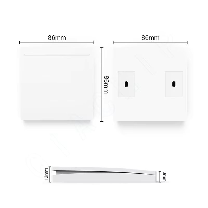 433Mhz Smart Light Switch Push Button Switch Universal Wireless Remote Control AC90~250V 10A 1CH Relay controller