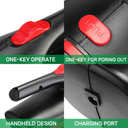 120W Wireless Rechargeable Car Vacuum Cleaner Mini Auto Home Dual-Use Cleaner Wet / Dry vacuum cleaner with LED Light