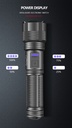 XHP50 18650 Rechargeable LED Flashlight
