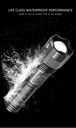 XHP50 18650 Rechargeable LED Flashlight