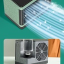 Mini air cooler office desktop portable humidification spray air cooler home office air cooling fan