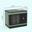 Mini air cooler office desktop portable humidification spray air cooler home office air cooling fan