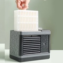 Mini air cooler office desktop portable humidification spray air cooler home office air cooling fan