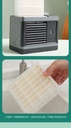 Mini air cooler office desktop portable humidification spray air cooler home office air cooling fan
