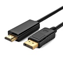 1.8M 1080P DisplayPort to HDMI-compatible Adapter Converter Display Port Male DP to male HD TV Cable Adapter Video Audio For PC TV