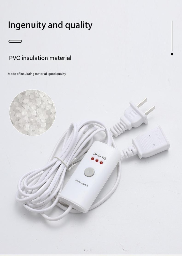 Remote control timer extension cord