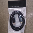 1.8M 1080P DisplayPort to HDMI-compatible Adapter Converter Display Port Male DP to male HD TV Cable Adapter Video Audio For PC TV