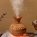 300ml wooden vase colorful light Cool Mist Air Humidifier