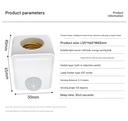 LED Human Infrared Sensor Lamp Base Intelligent Time-Delay Switch Holder E27 Wall Plug Type