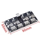 USB QC3.0 QC2.0 USB DC-DC Buck Converter Charging Step Down Module 6-32V 9V 12V 24V to Fast Quick Charger Circuit Board 5V