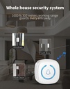 Split type Door And Window Sensor Wireless Door Magnet Sensor 60 Songs Home Protection Security Anti-Theft Alarm Volume Reminder