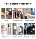 Split type Door And Window Sensor Wireless Door Magnet Sensor 60 Songs Home Protection Security Anti-Theft Alarm Volume Reminder