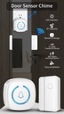 Split type Door And Window Sensor Wireless Door Magnet Sensor 60 Songs Home Protection Security Anti-Theft Alarm Volume Reminder