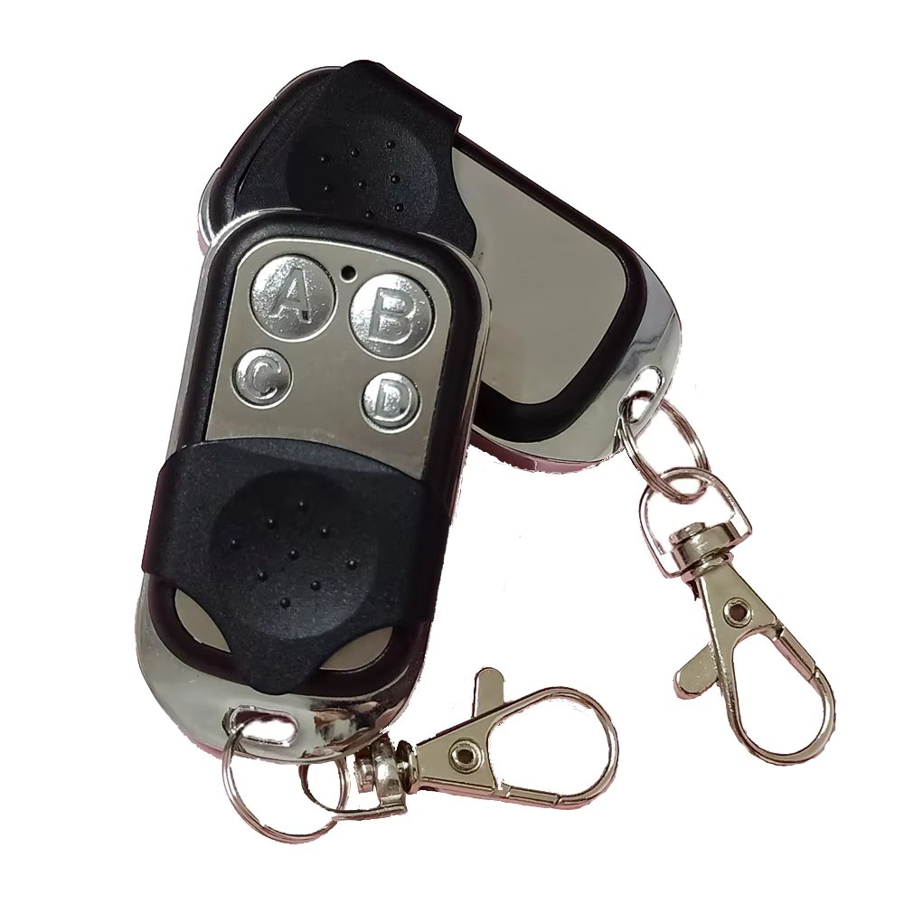 433MHz Metal Four-button Electric Garage Door Key