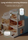 Wireless Motion Sensor Detector Alarm Home Security Alarm Store Ring Door Entry Doorbell Alert
