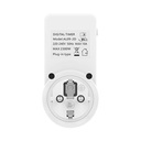 Multi-purpose timer socket 220V 10A 1 digit 2 digit timing socket AL09-2D
