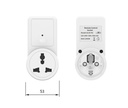 433.92MHZ RF Wireless Remote Control Power Outlet Light Switch Socket Remote Control Socket
