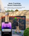 5MP TUYA Smart Camera,2.4G WiFi Security Surveillance IP Camera with 2Way Audio Full Color Night Vision Motion Detection
