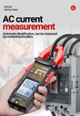 PN109 Tester 4000 Count Multimeter Clamp Meter with Backlit Buzzer Flashlight Ohmmeter Voltmeter