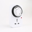 24 Hour Cyclic Timer Switch Kitchen Timer Outlet Loop Universal Timing Socket Mechanical Timer 220VAC 3500W 16A