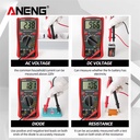 ANENG DM850 Automatic Professional Digital Multimeter 1999 Counts Auto AC/DC Voltage Tester Ohm Current Ammeter