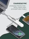 LDNIO 3 in 1 Date Cable For iPhone Type-C Micro 3.8A USB Extension Cable Android Mobile Phone Charger Cable