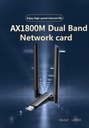 1800Mbps WiFi 6 USB Adapter 5G/2.4GHz USB3.0 Wi-fi Dongle Wireless 802.11ax Network Card High Gain Antenna