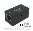 10/100Mbps RJ45 POE Injector Power Splitter POE combine Wall Hanging Adapter power supply module 5-48V