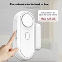 Door And Window Alarms 120Db High-Decibel Magnetic Sensor Burglar Alert Easy Installation Anti Theft Alarm