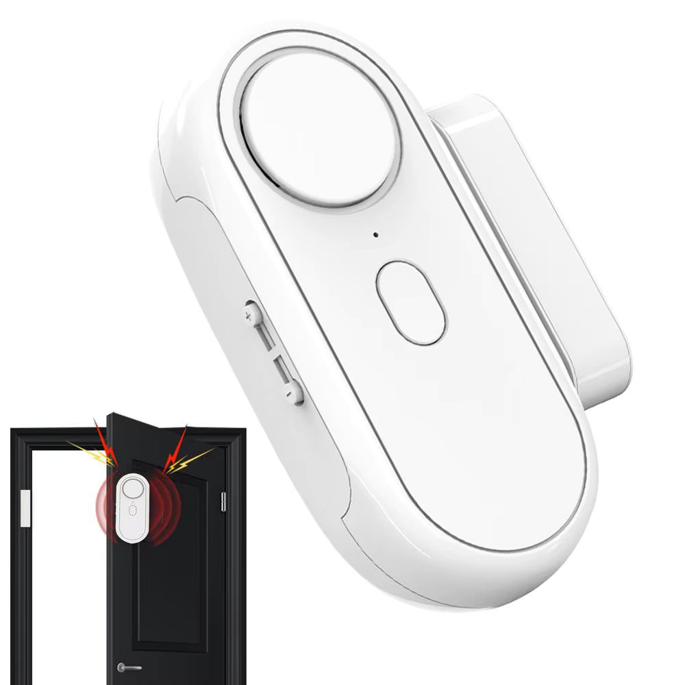 Door And Window Alarms 120Db High-Decibel Magnetic Sensor Burglar Alert Easy Installation Anti Theft Alarm