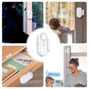 Door And Window Alarms 120Db High-Decibel Magnetic Sensor Burglar Alert Easy Installation Anti Theft Alarm