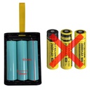 3*18650 Battery Charger Case DIY Power Bank Box Fast Charge 5V 2A Double USB Output Battery Storage Box With LED Night Light